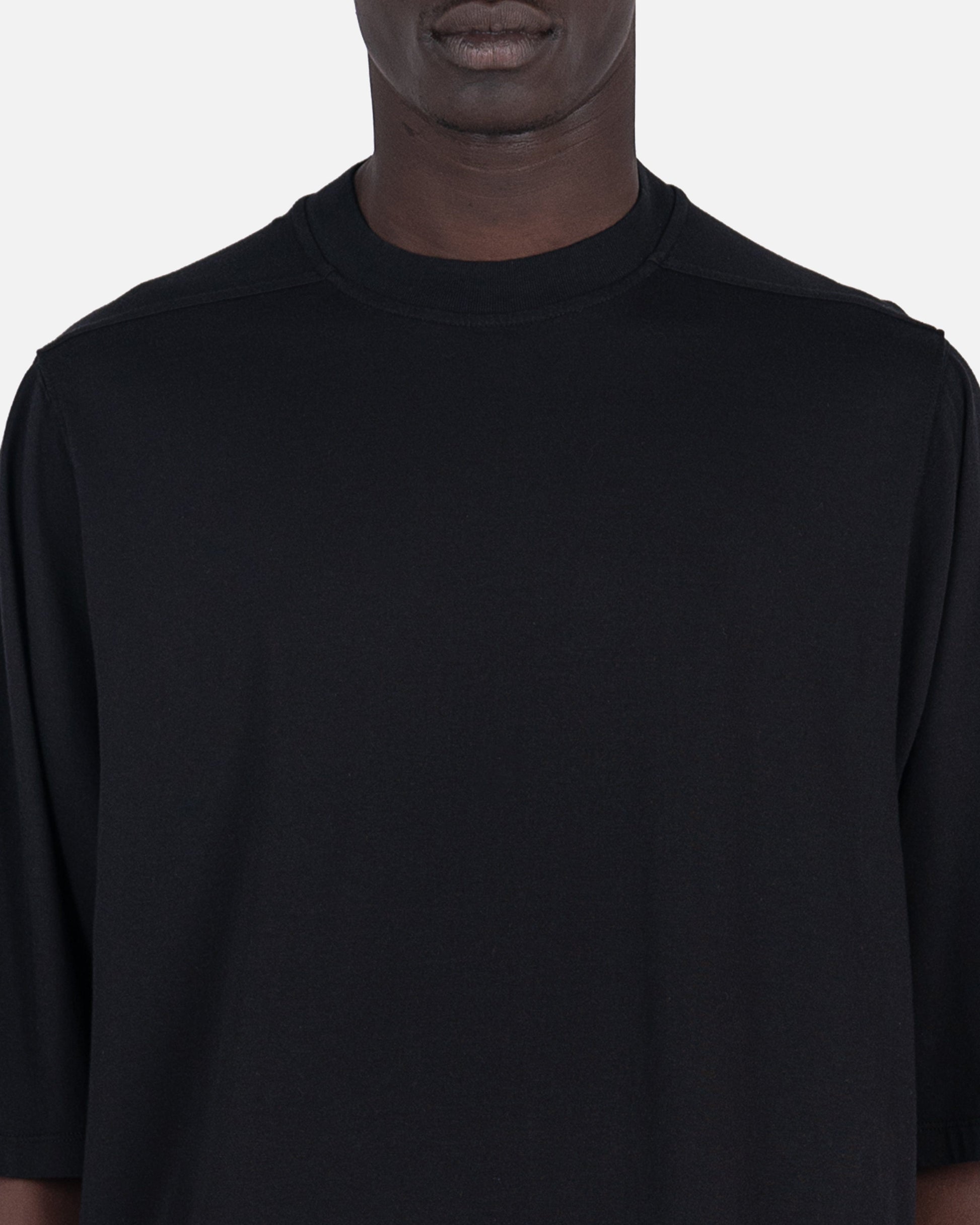 Rick Owens DRKSHDW Men's T-Shirts Jumbo SS T-Shirt in Black