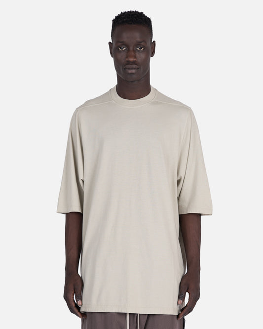 Rick Owens DRKSHDW Men's T-Shirts Jumbo SS T-Shirt in Pearl