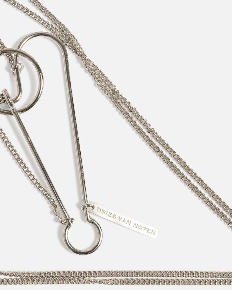 Dries Van Noten Jewelry Keychain in Silver