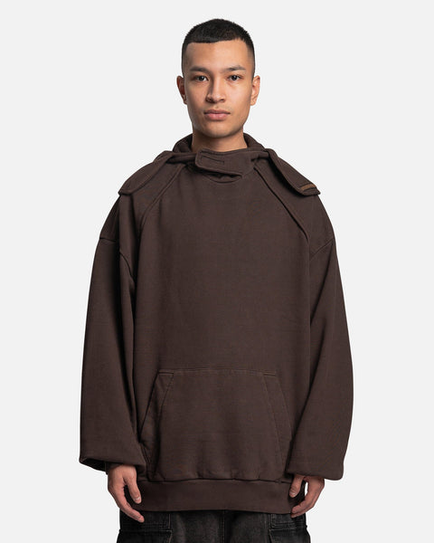 juun.j スウェット knit-pullover-in-brown-men-s-