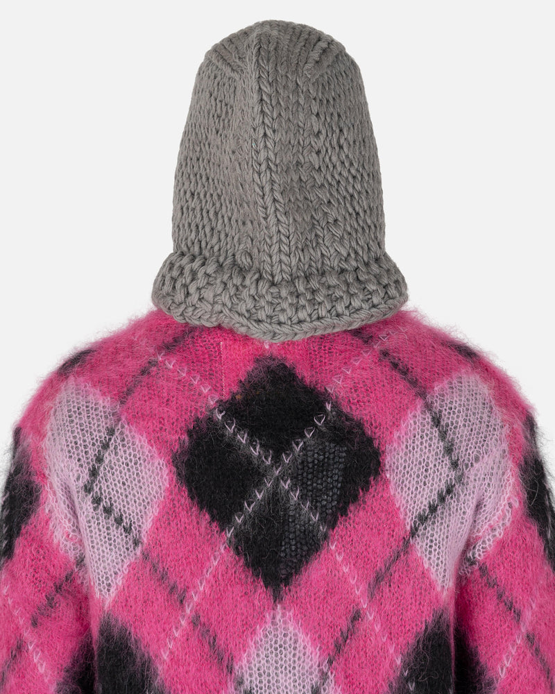 JORDAN Women Sneakers O/S Knitted Hood in Grey Melange/Pink