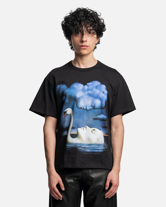 MISBHV Men's T-Shirts La Donna Del Lago T-Shirt in Black