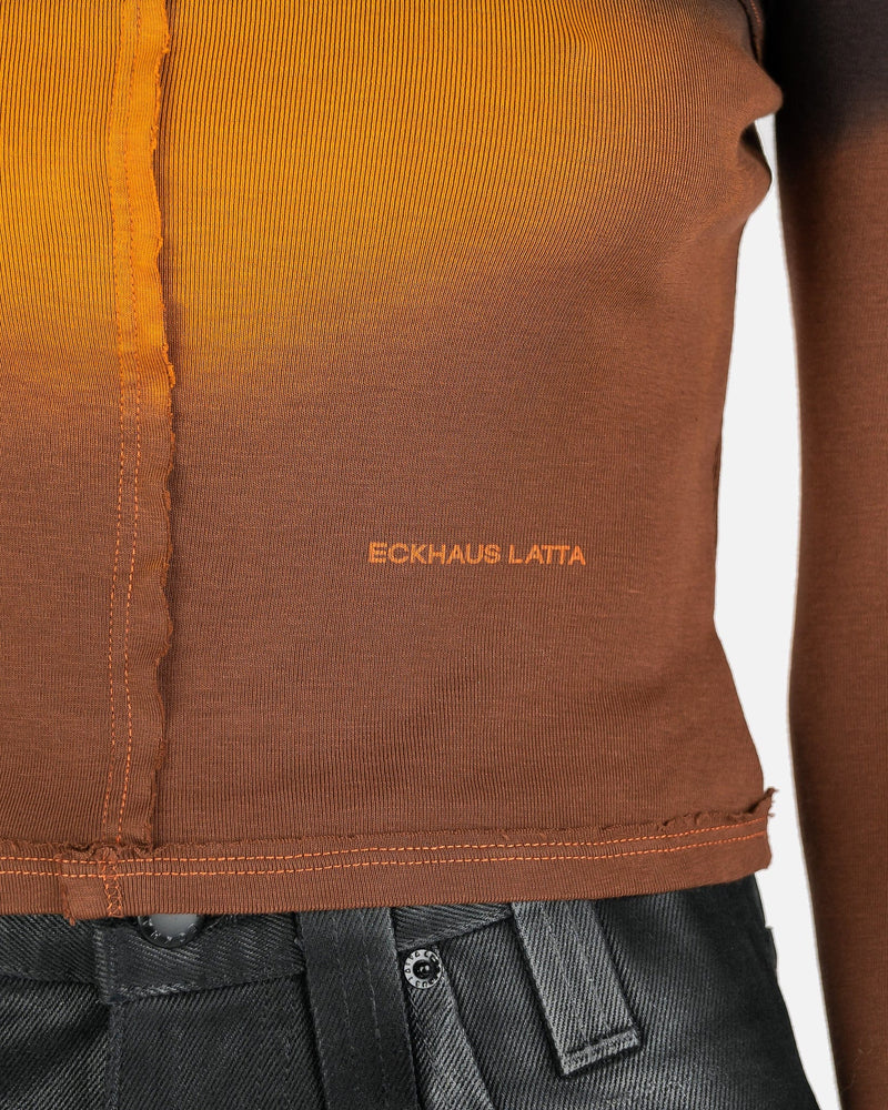 Eckhaus Latta Women Tops Lapped Baby Turtleneck in Aura