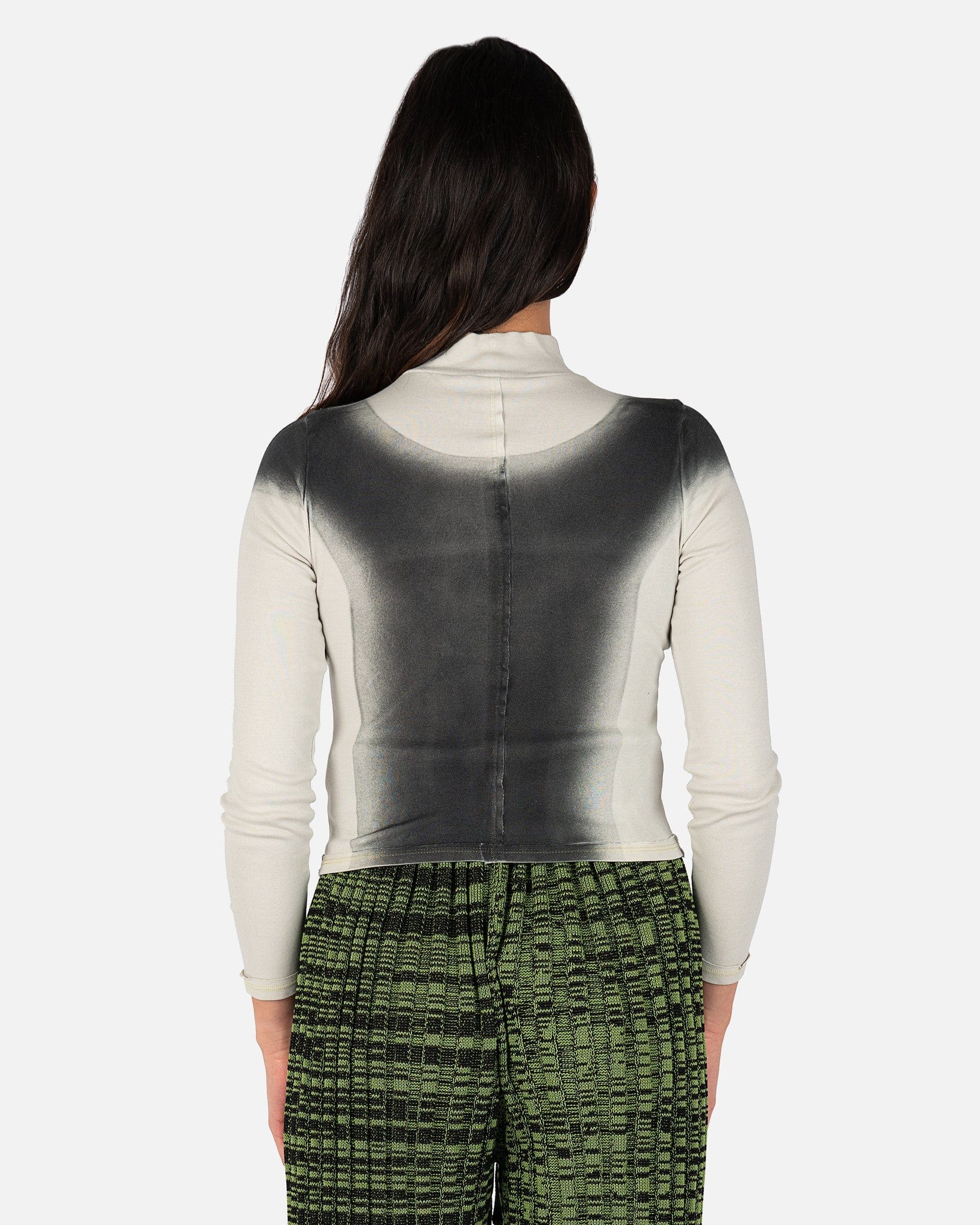 ECKHAUS LATTA トップス Eckhaus Latta ~ Prism Lapped Baby Turtleneck | MAIMOUN