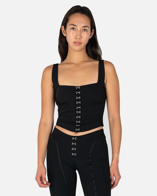 MISBHV Women Tops Lara Corset Top in Black
