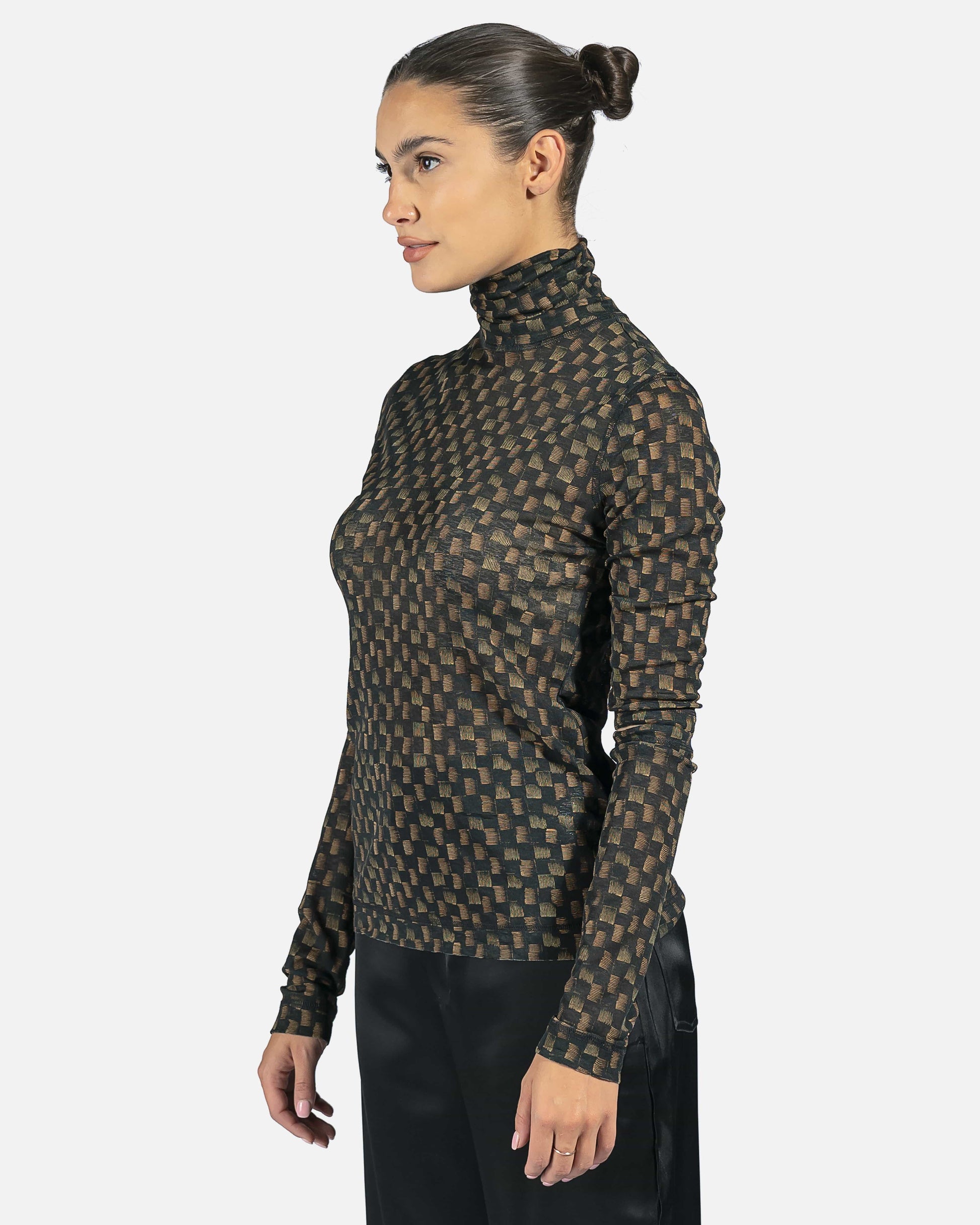 Turtlenecks & Polo necks Misbhv - Monogram sweater - 3121M101BLACK