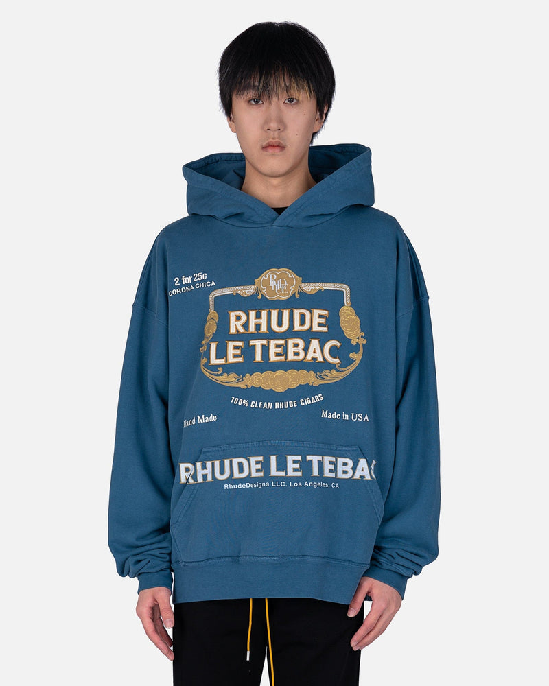 Rhude Men's Sweatshirts Le Tabac Hoodie in Salte