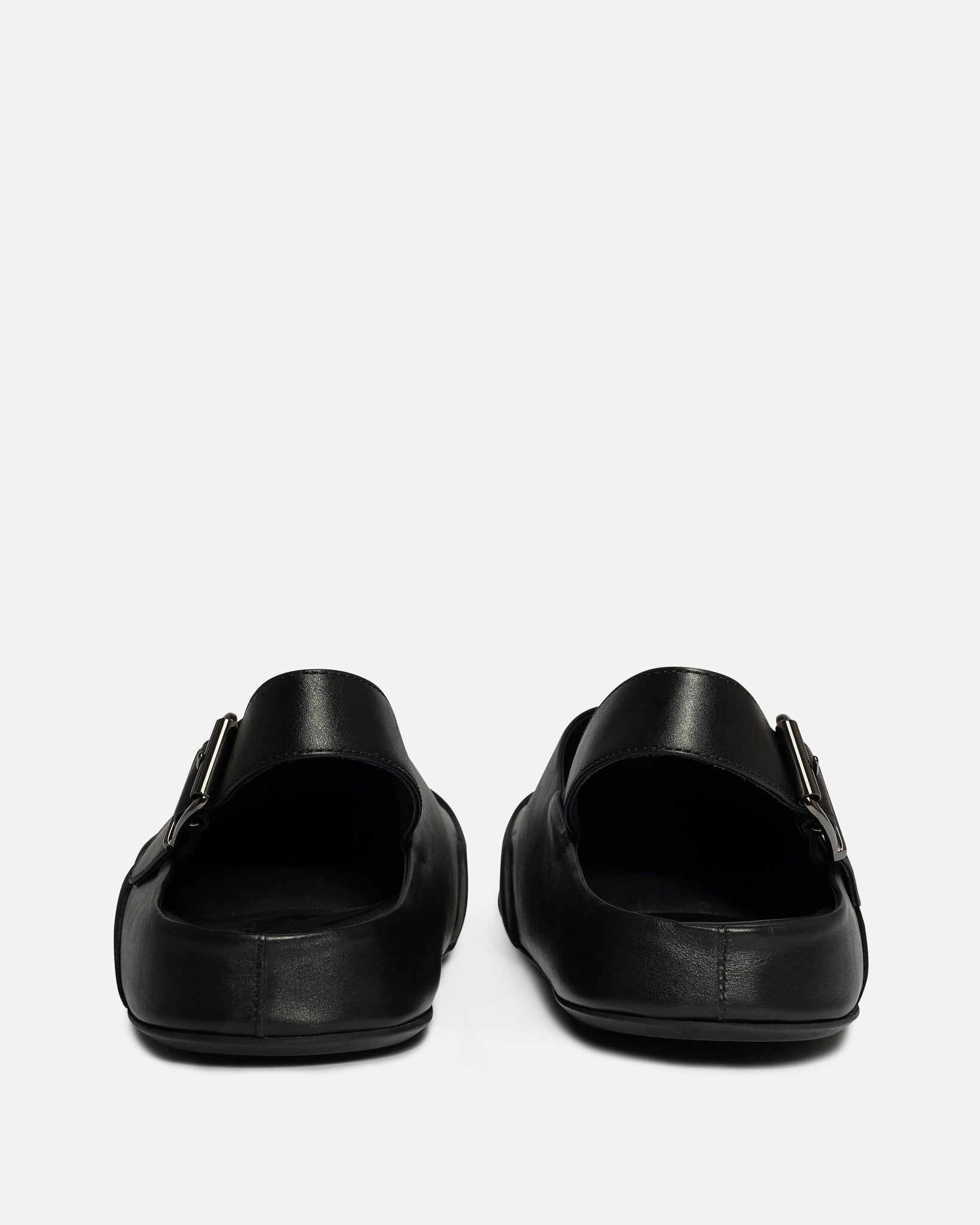 Marni Men's Shoes Leather and Suede Sabot in Black