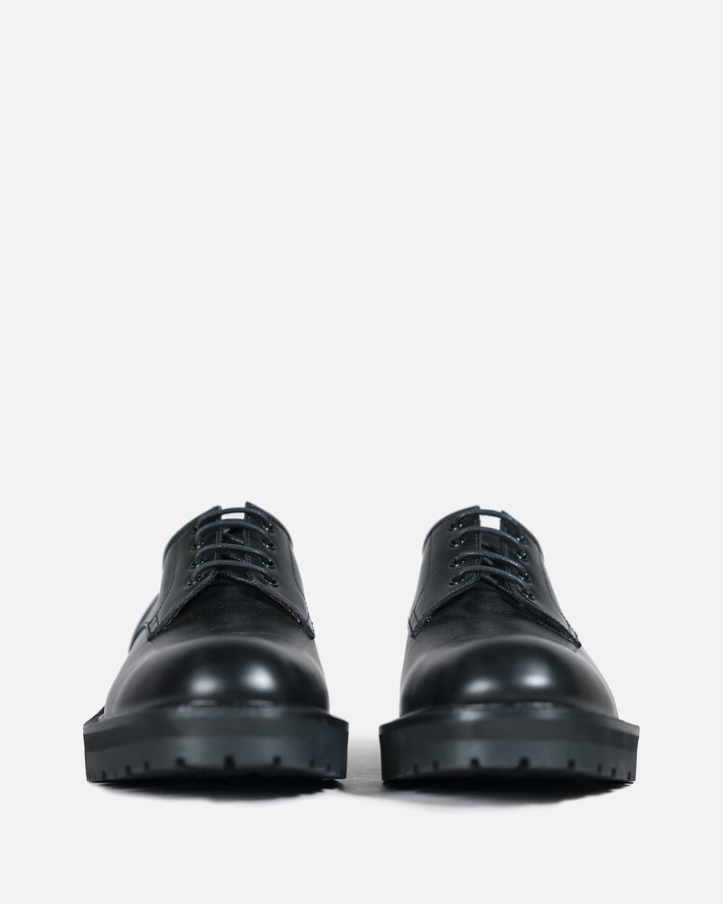 Dries Van Noten Men's Shoes Leather Derby in Black