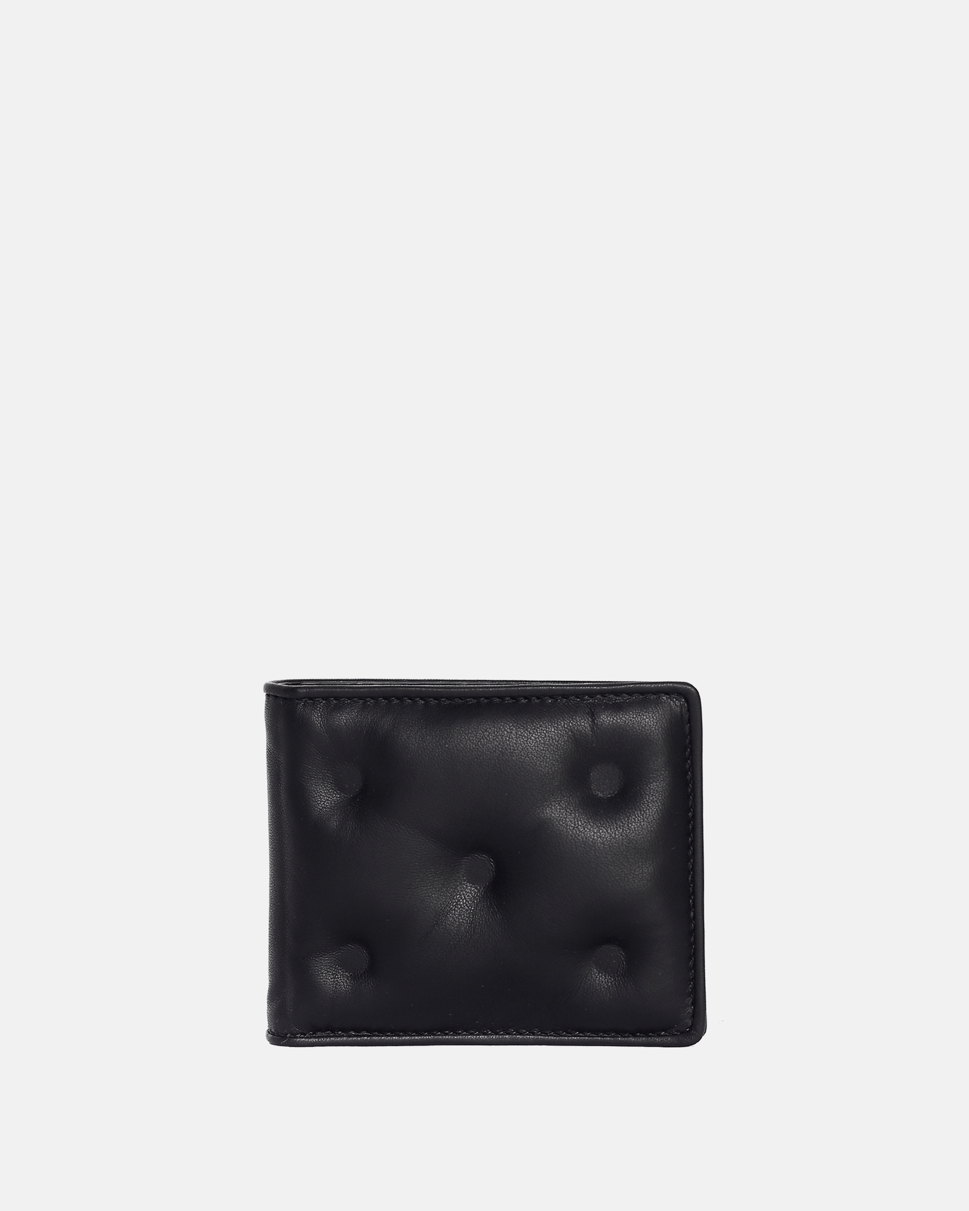 Maison Margiela Leather Goods Leather Glam Slam Wallet in Black