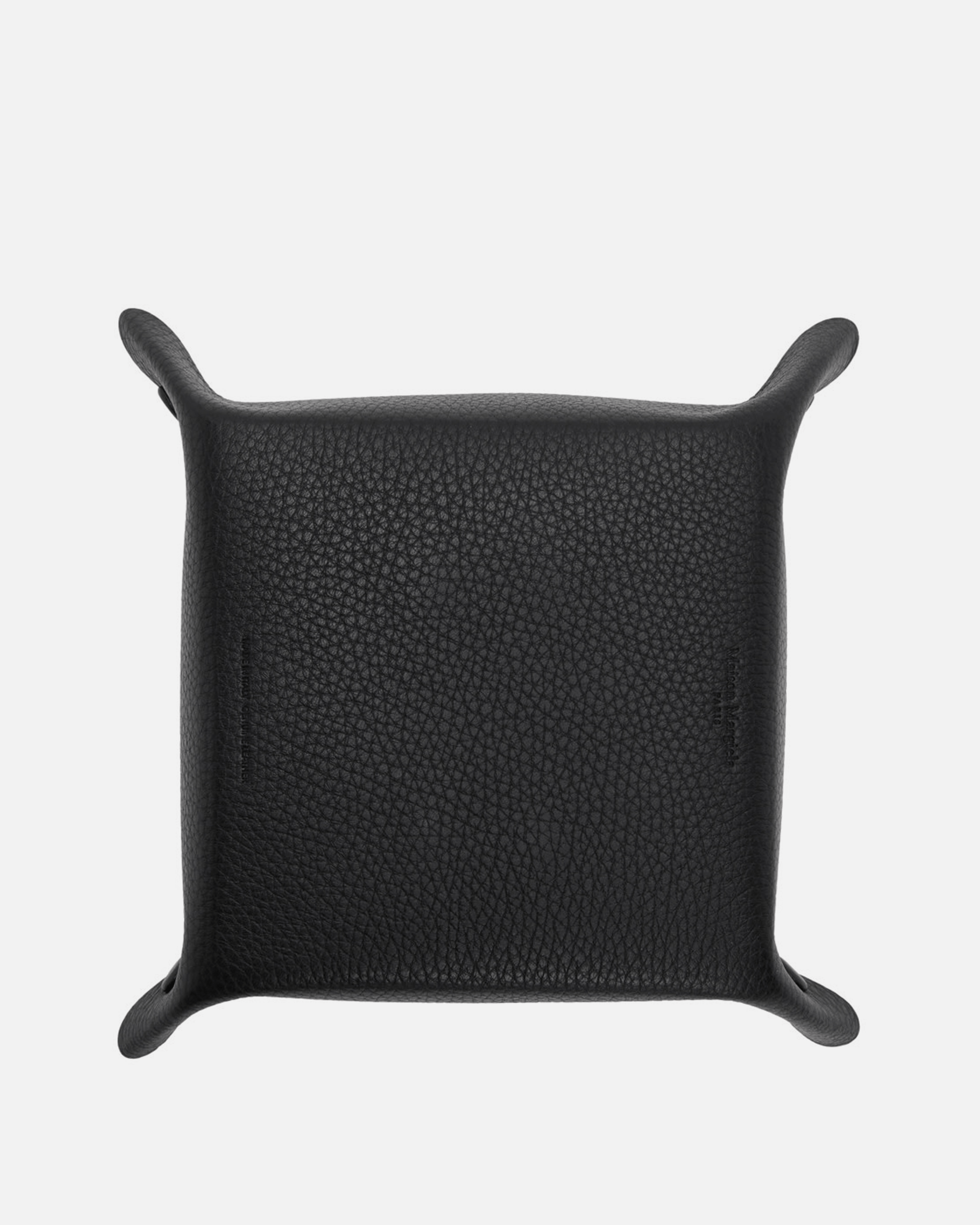 Maison Margiela Leather Goods Leather Key Tray in Black
