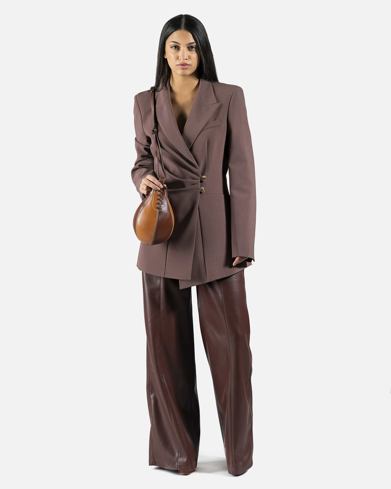 Leda Blazer in Nutmeg - Main Image