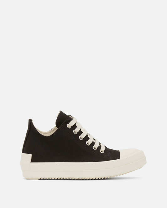 Rick Owens DRKSHDW Men's Shoes License Plate Low Ramones in Black