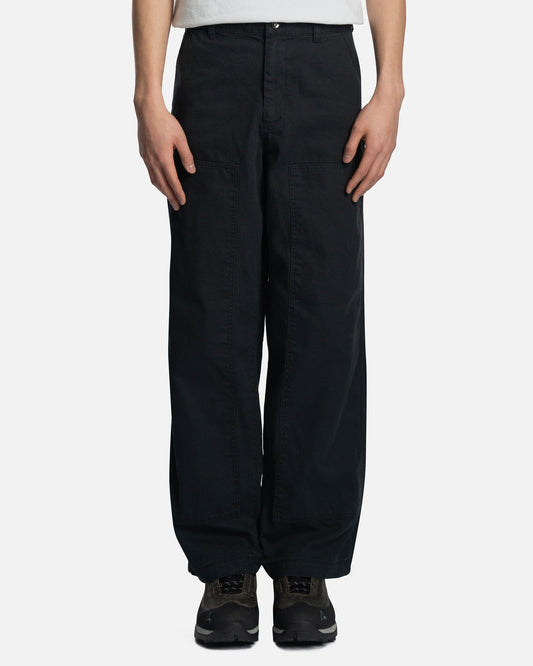 Nike Men's Pants Life Double Panel Pants in Black/White