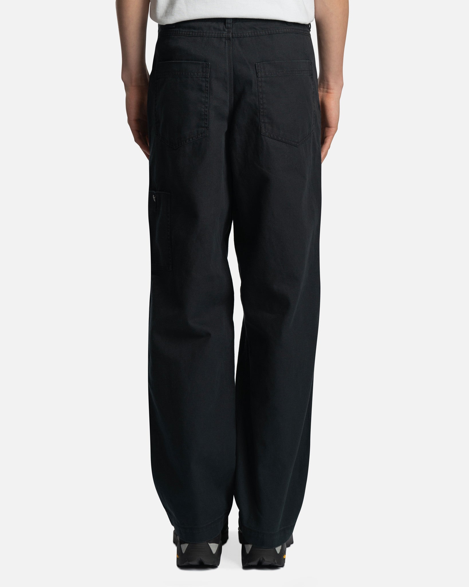 Nike Men's Pants Life Double Panel Pants in Black/White