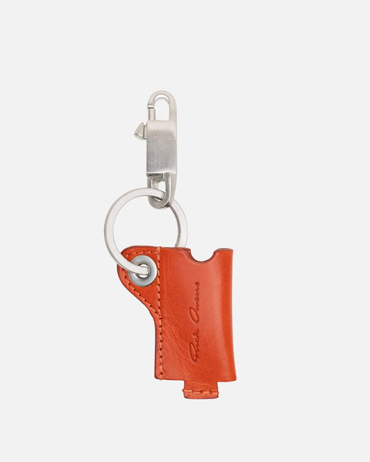 Rick Owens Leather Goods Light Holder in Orange