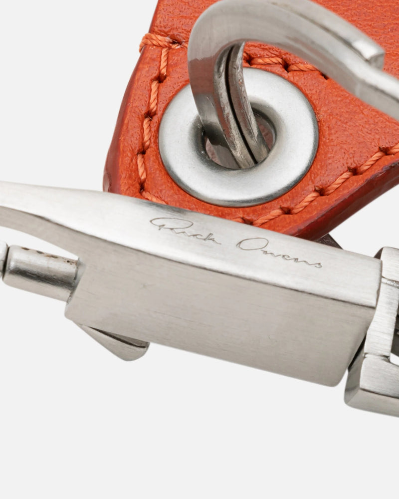 Rick Owens Leather Goods Light Holder in Orange