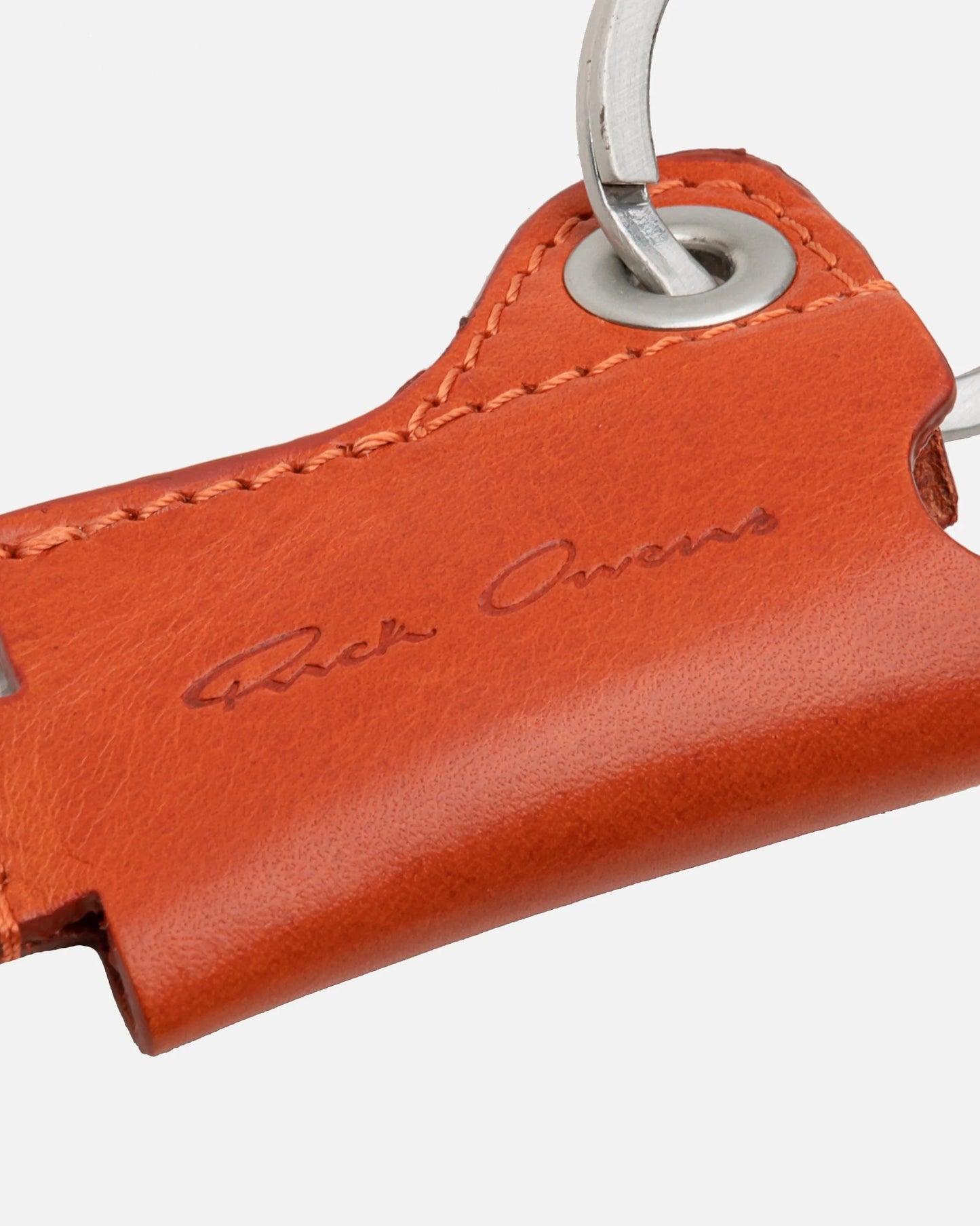 Rick Owens Leather Goods Light Holder in Orange