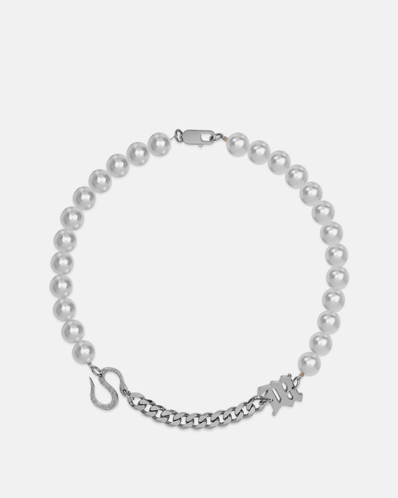 MISBHV Jewelry Lilith Pearl Choker in White