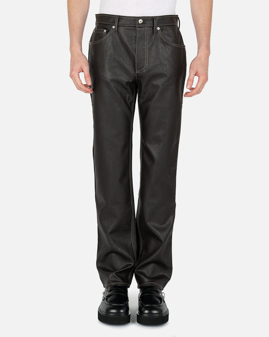 Séfr Men's Pants Londre Trouser in Coffee Brown