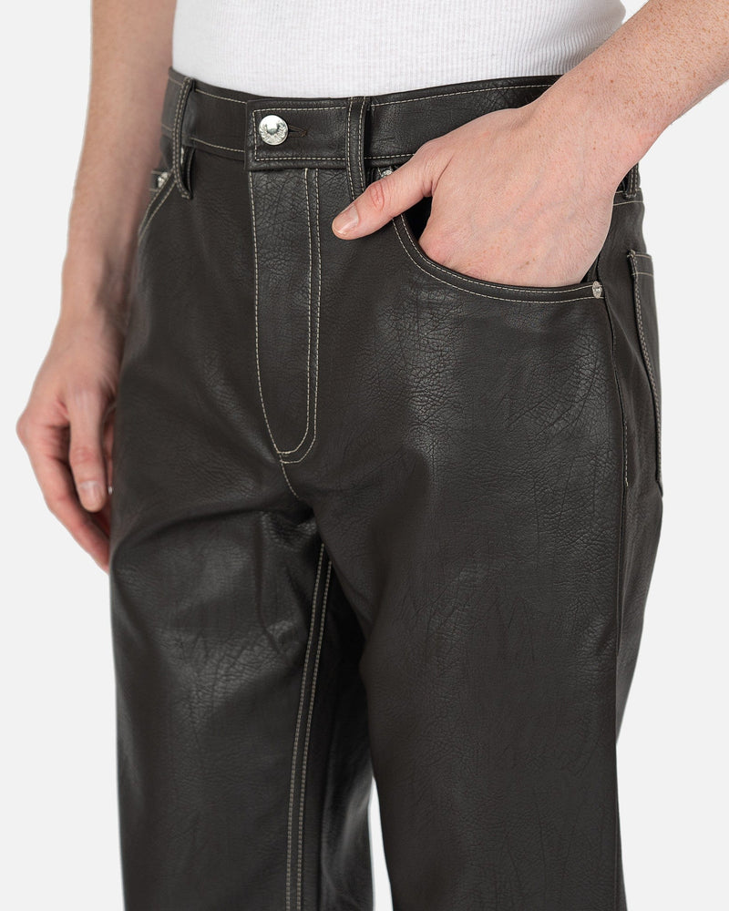 Séfr Men's Pants Londre Trouser in Coffee Brown