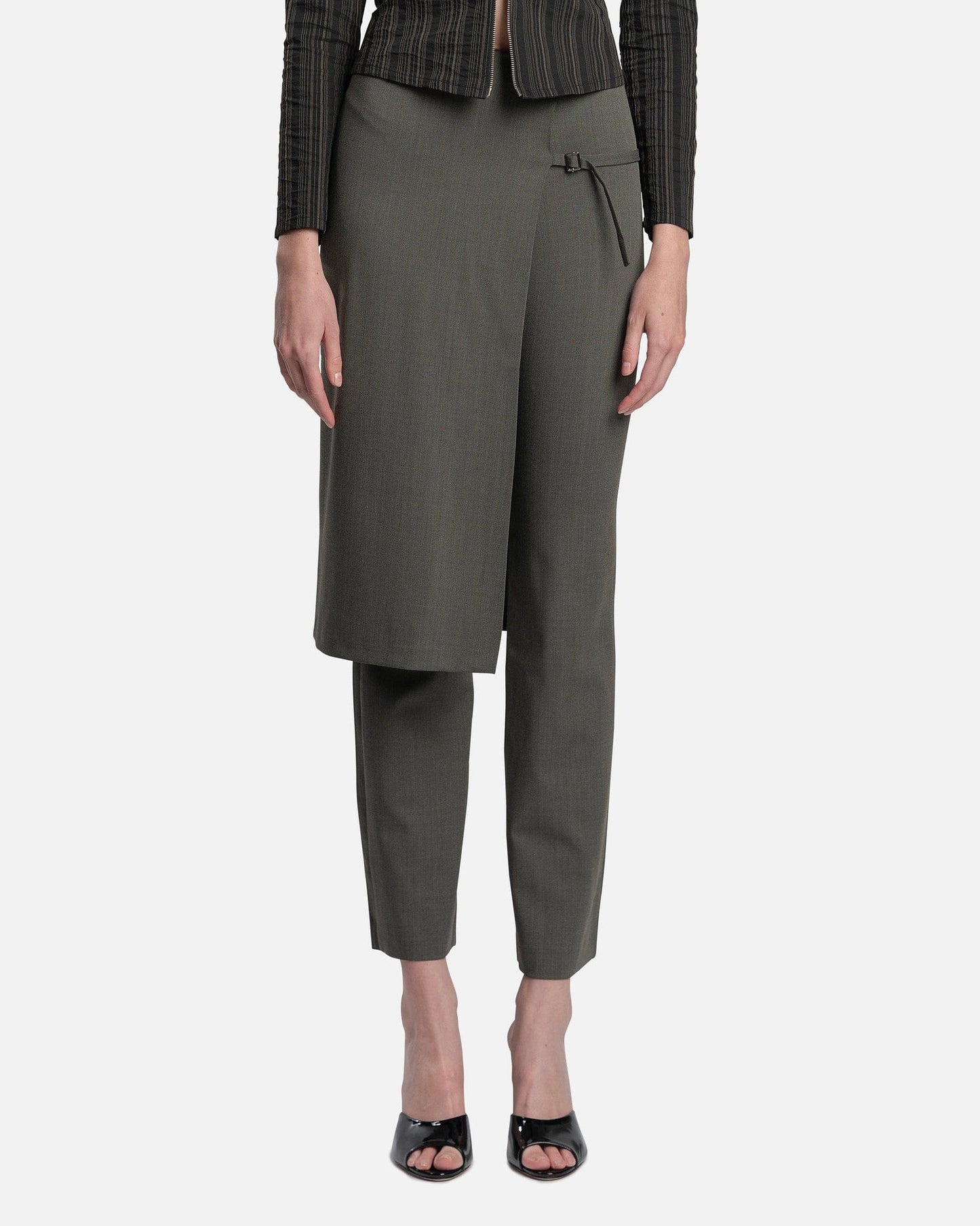 Paloma Wool Women Pants Low Archive Pants in Dark Khaki