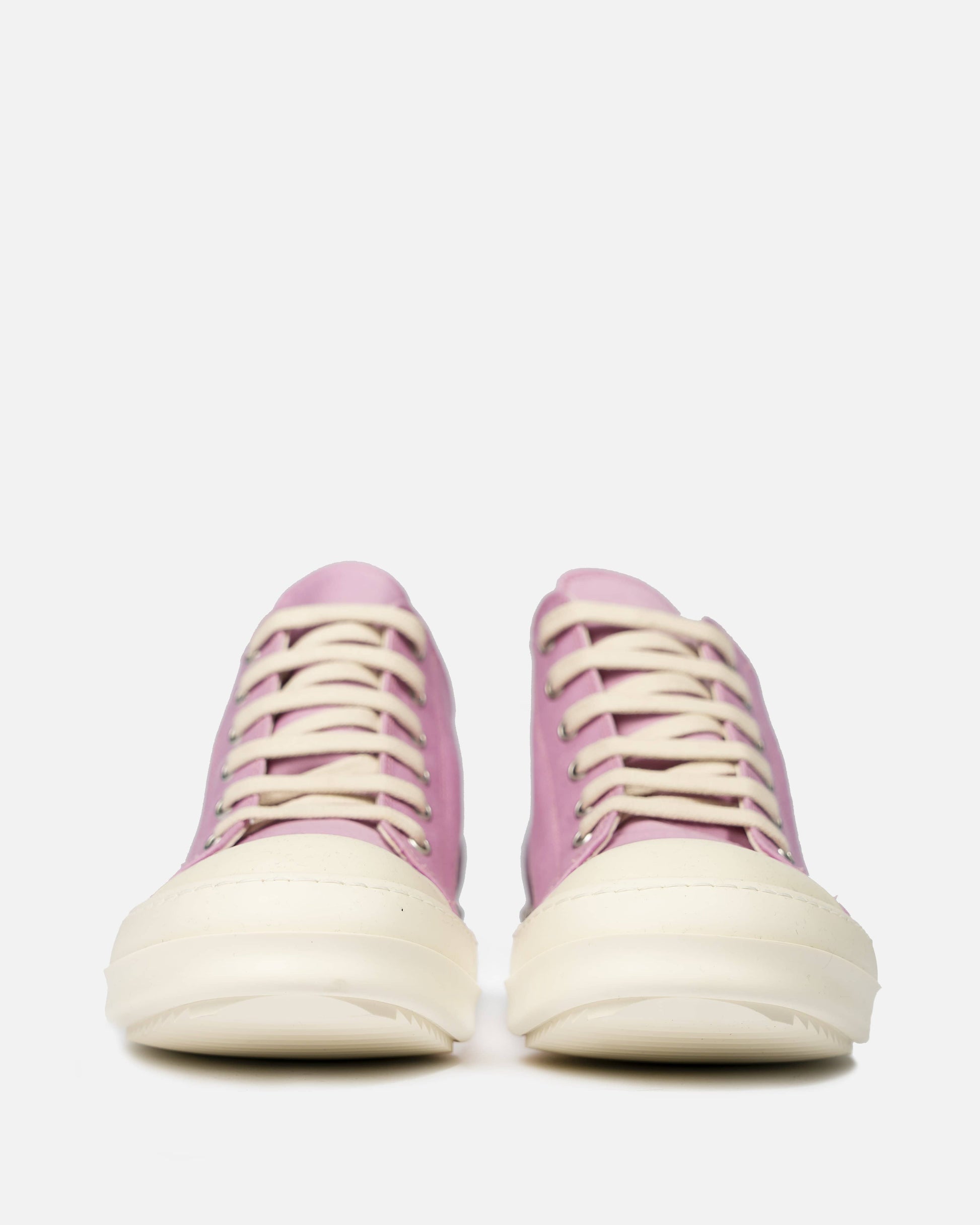 Rick Owens DRKSHDW Men's Sneakers Low License Plate Ramones in Dirty Pink