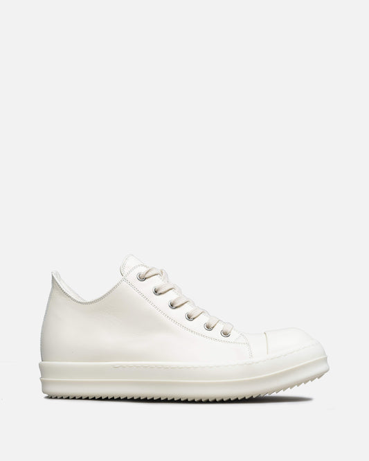 Rick Owens Men's Shoes Low Ramones in Milk/Milk