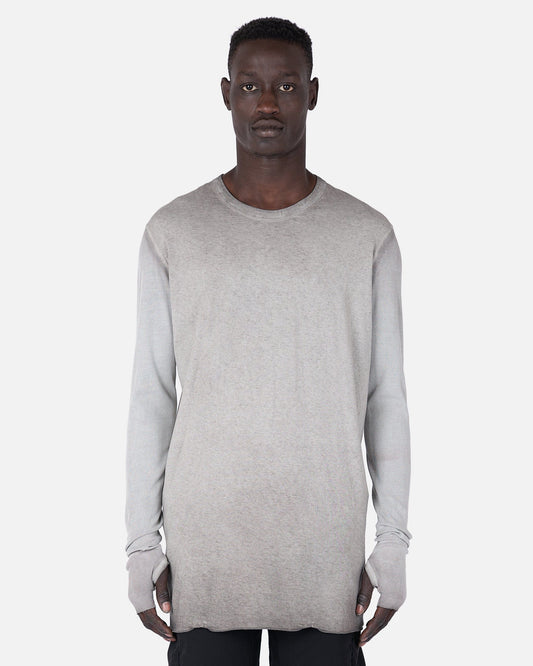 Boris Bidjan Saberi Men's Tops LS1.2 RF Longsleeve in Faded Wehr Grün