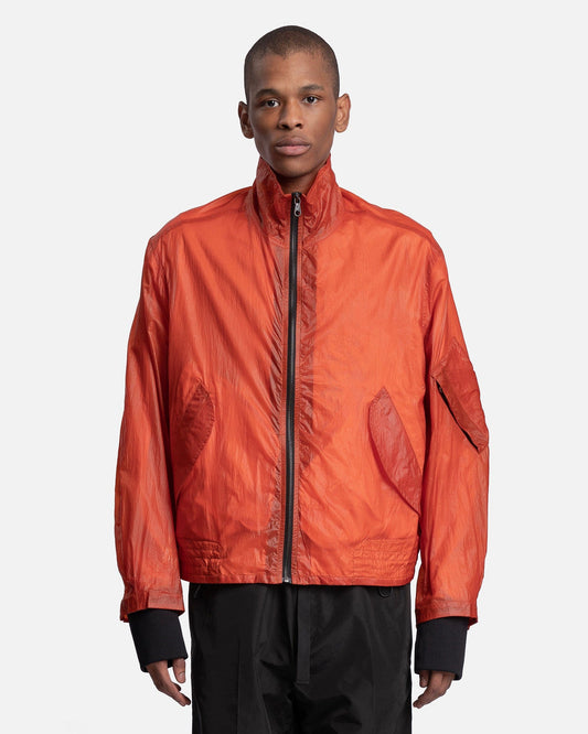 Our Legacy Men's Jackets Luft Jacket in Eld Rubberized Nylon