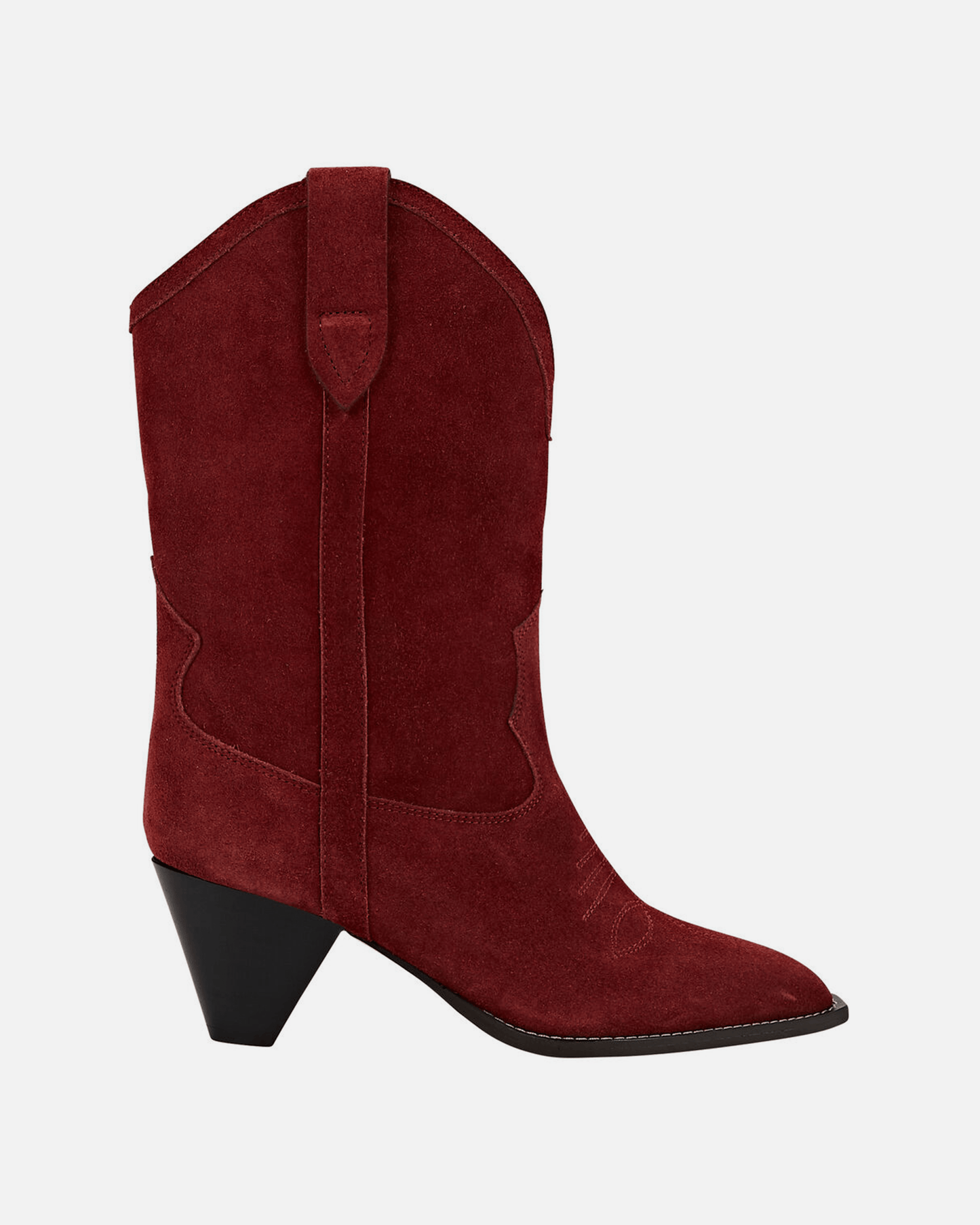 Isabel Marant Etoile Women Boots Luliette Suede Boot in Red
