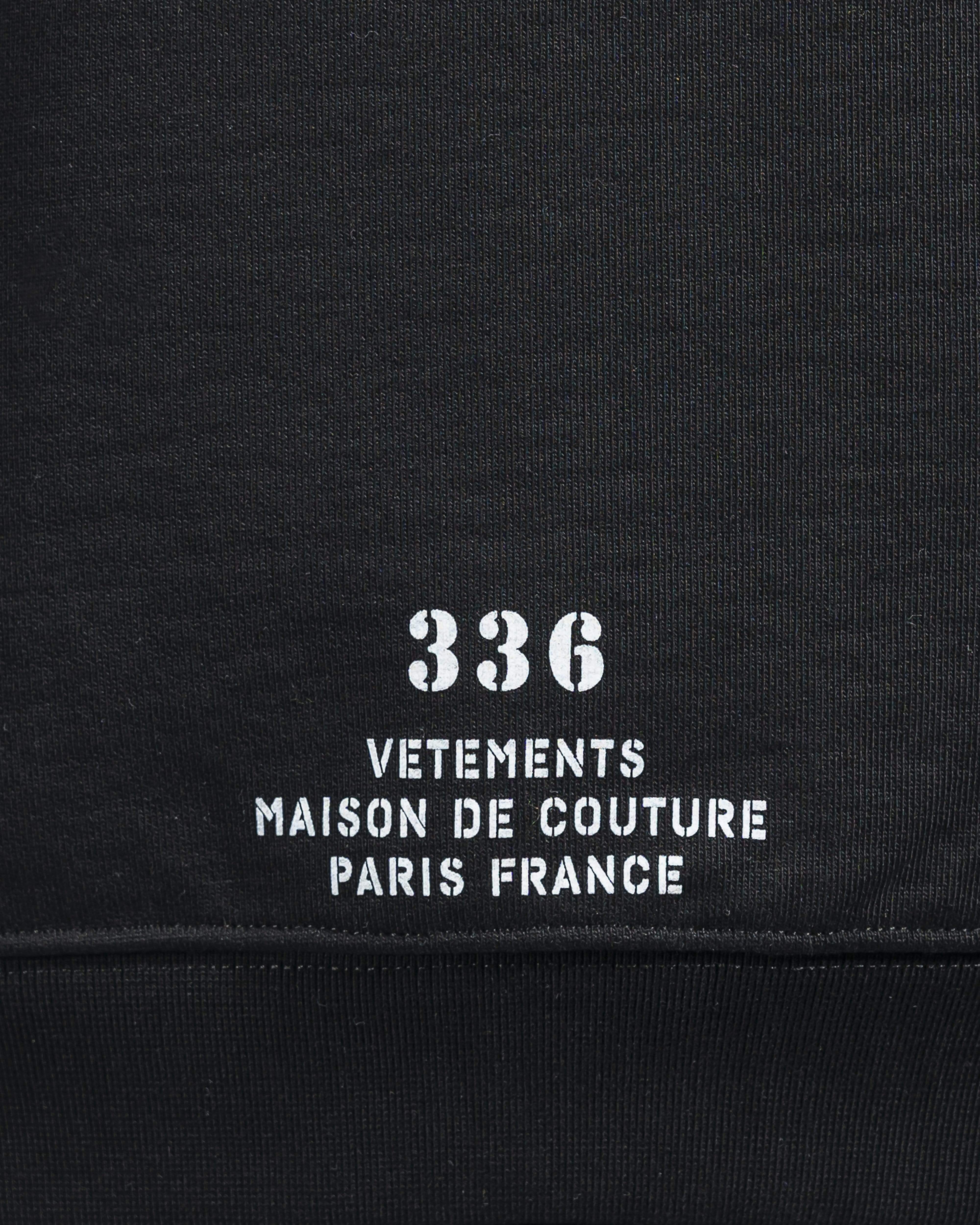 Maison De Couture Logo Hoodie in Black – SVRN