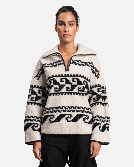 Isabel Marant Etoile Women Jackets Marner Fleece Jacket in Ecru