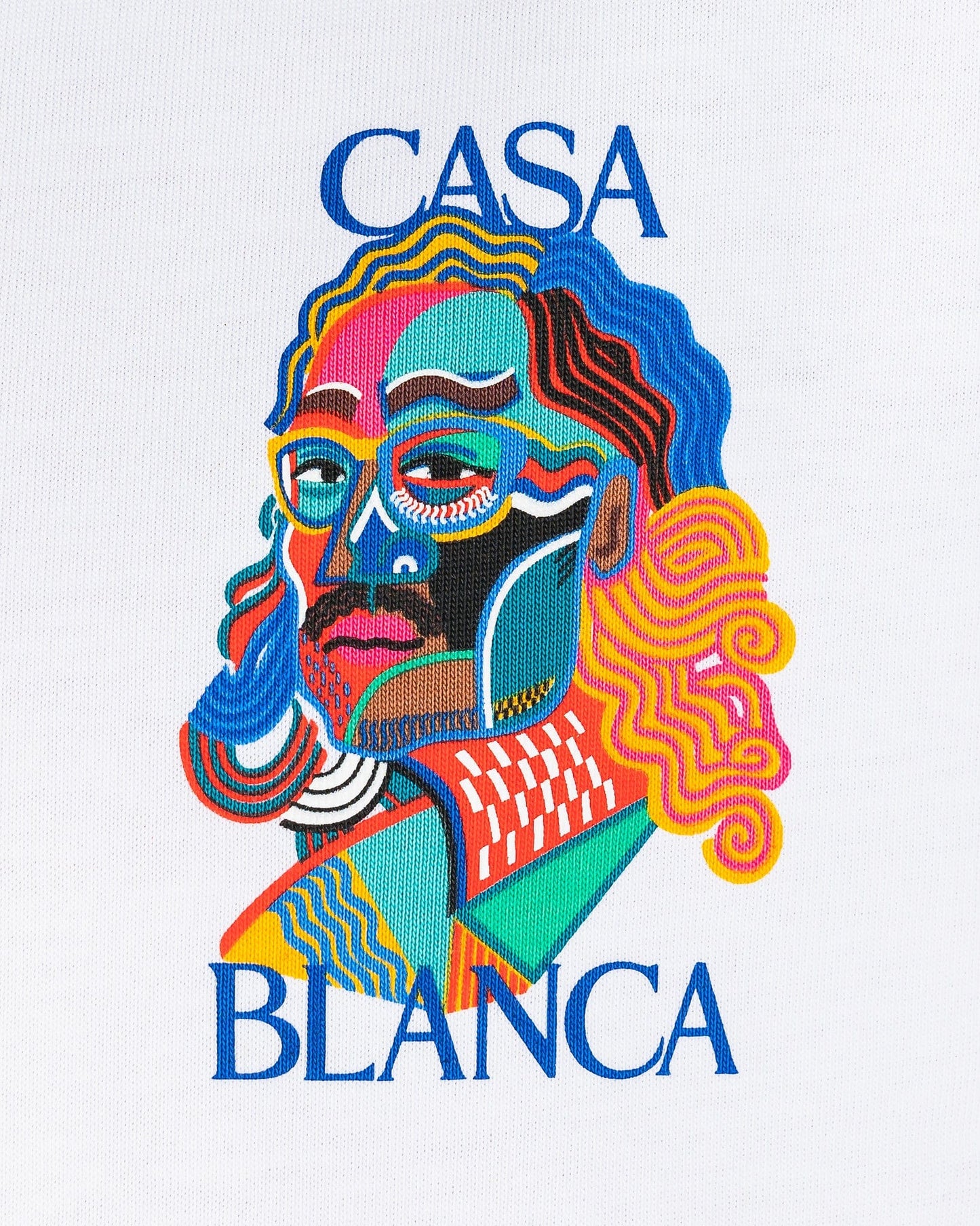 Casablanca Men's T-Shirts Masao San T-Shirt in White