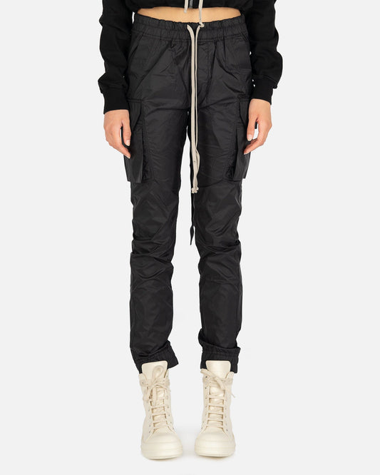 Rick Owens DRKSHDW Women Pants Mastodon Cut Pants in Black