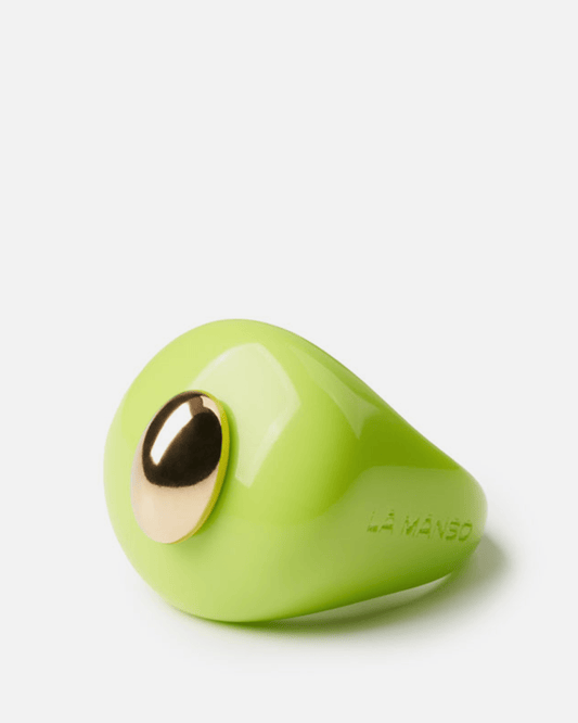 La Manso Jewelry Matcha Mochi Ring in Green