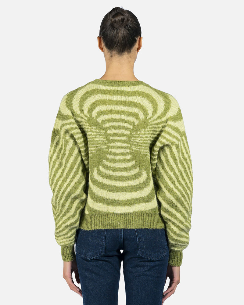 Paloma Wool Women Tops Matrix Sweater in Medium Green