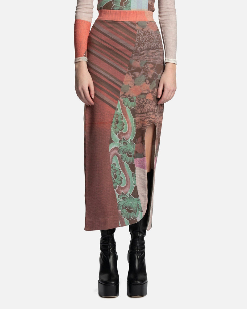 Eckhaus Latta Women Skirts Maxi Skirt in Patch