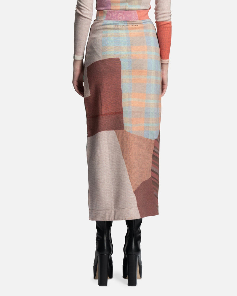 Eckhaus Latta Women Skirts Maxi Skirt in Patch
