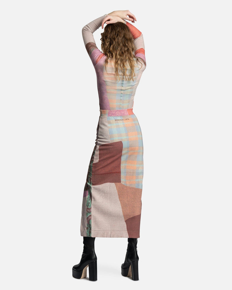 Eckhaus Latta Women Skirts Maxi Skirt in Patch