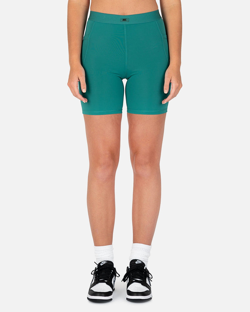 Melody Ehsani Women Shorts ME. Bike Shorts in Teal