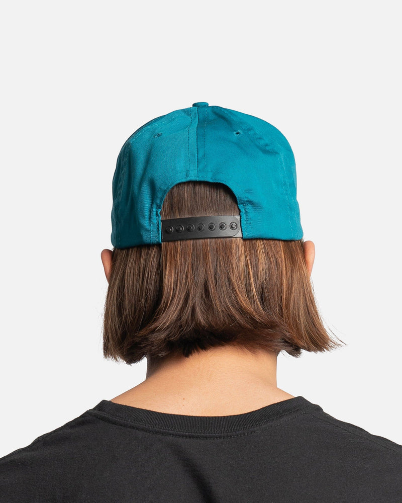 Rhude Men's Hats Menthol Logo Trucker Hat in Blue
