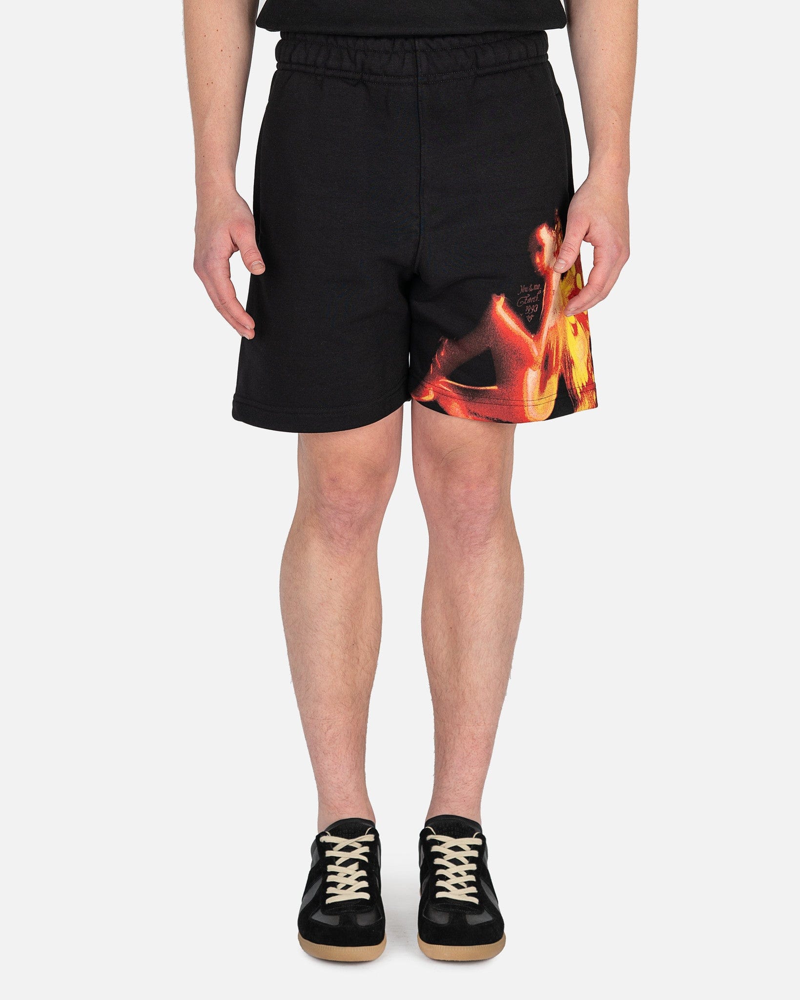 MISBHV Men's Shorts Metamorphosis Jersey Shorts in Black