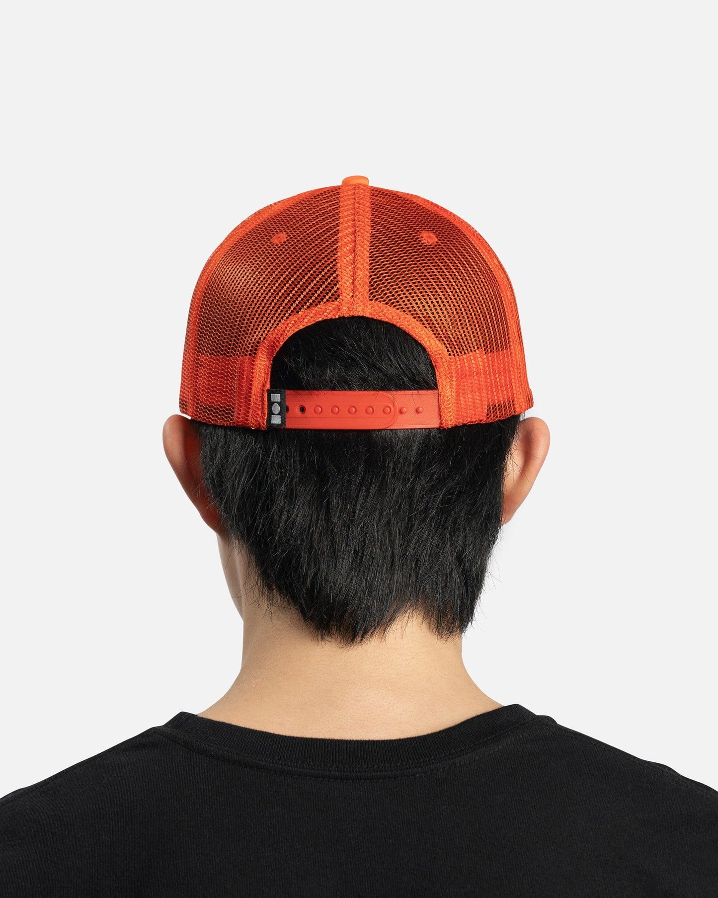 Nahmias Men's Hats Miller Way Foam Trucker Hat in Orange/Blue