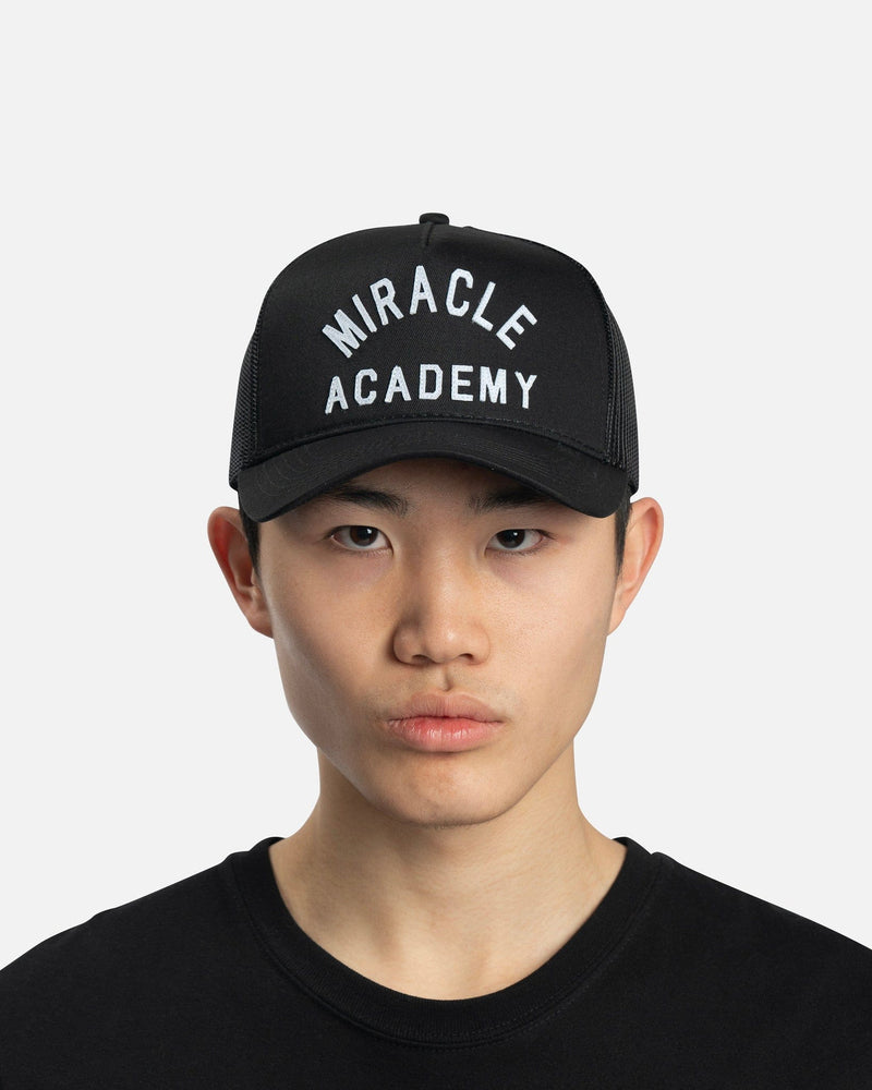 Nahmias Men's Hats Miracle Academy Trucker Hat in Black