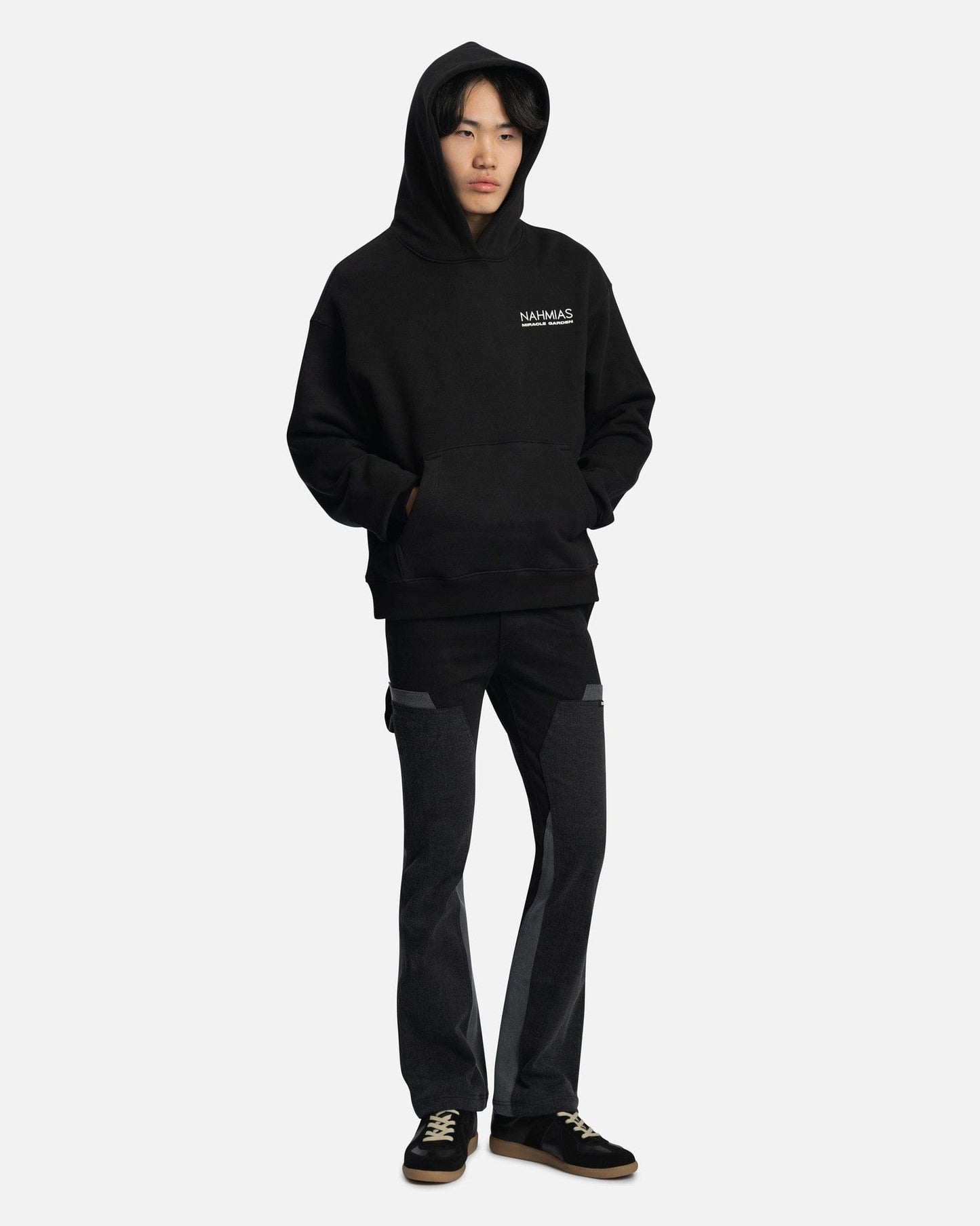 Nahmias Men's Sweatshirts Miracle Garden Hoodie in Black