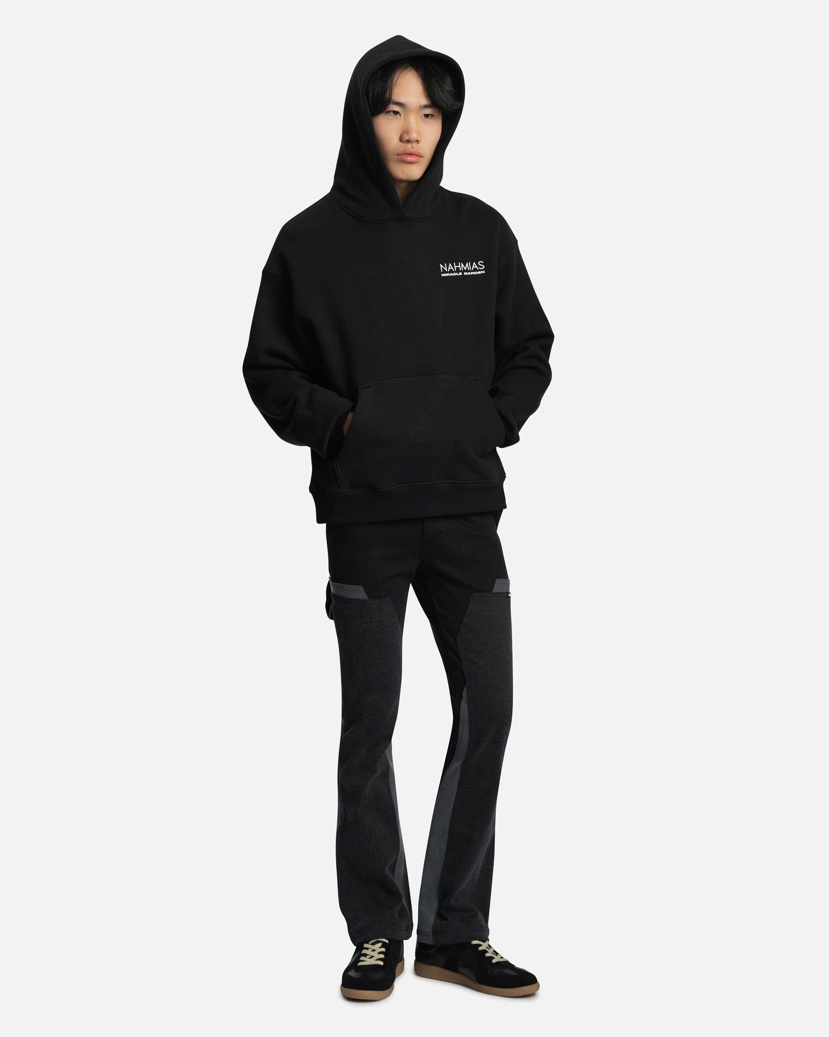 Nahmias Men's Sweatshirts Miracle Garden Hoodie in Black