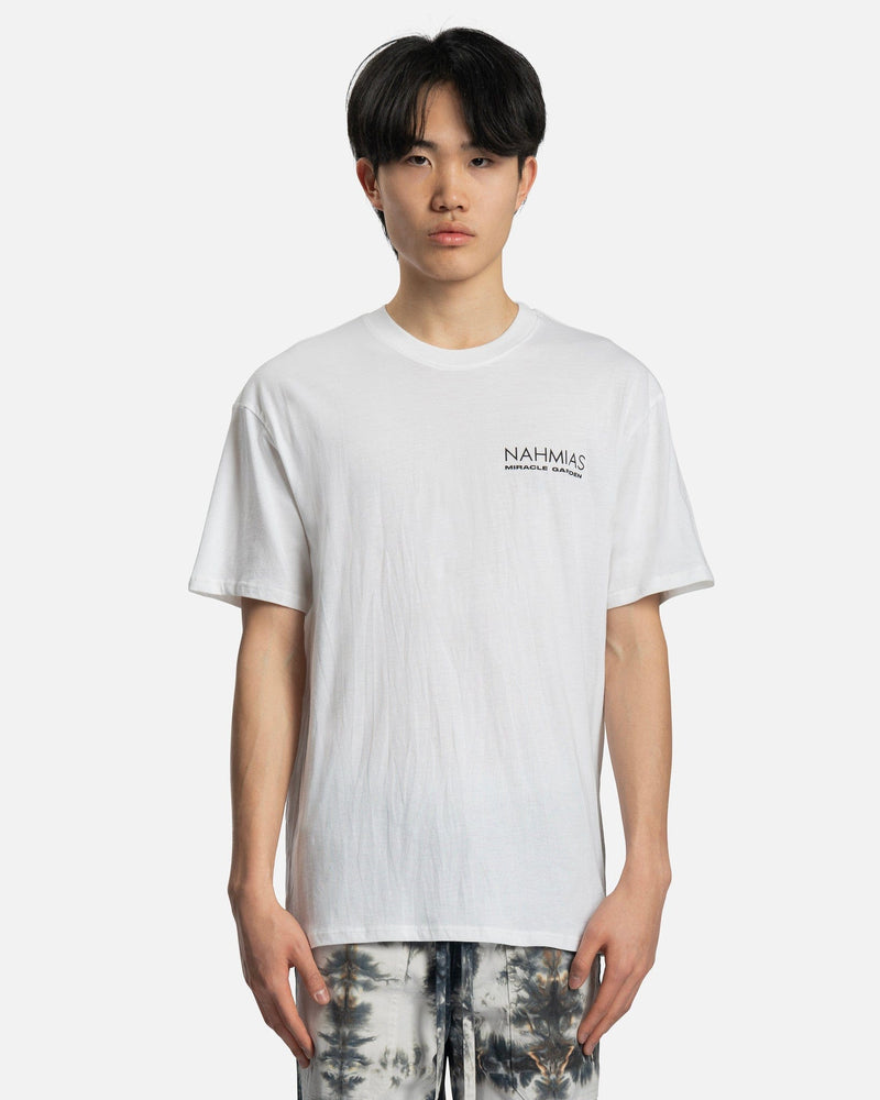 Nahmias Men's T-Shirts Miracle Garden T-Shirt in White