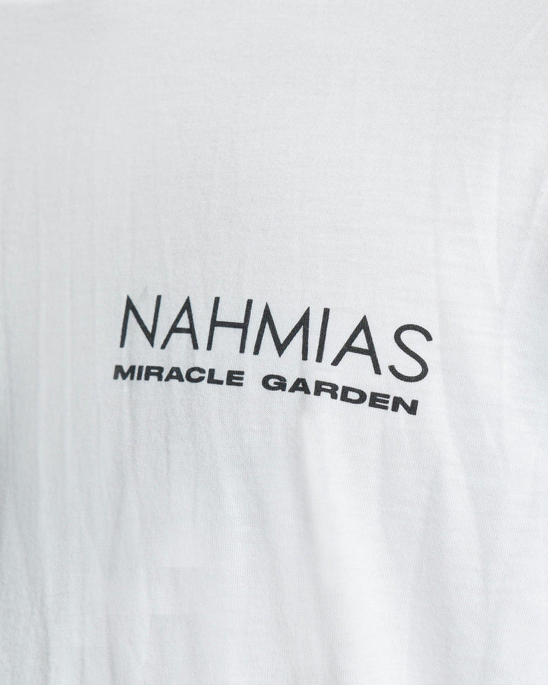 Nahmias Men's T-Shirts Miracle Garden T-Shirt in White