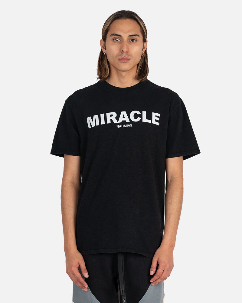 Nahmias Men's T-Shirts Miracle T-Shirt in Black